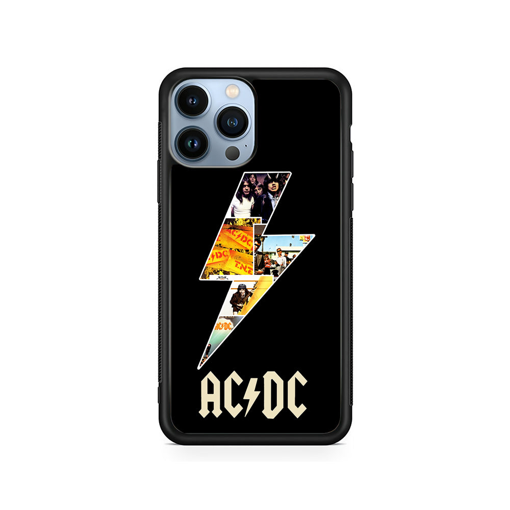 ACDC Rock Band iPhone 15 Pro Case