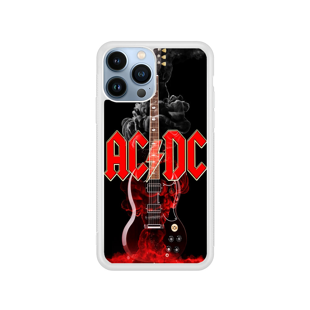 ACDC Rock Guitar iPhone 14 Pro Case