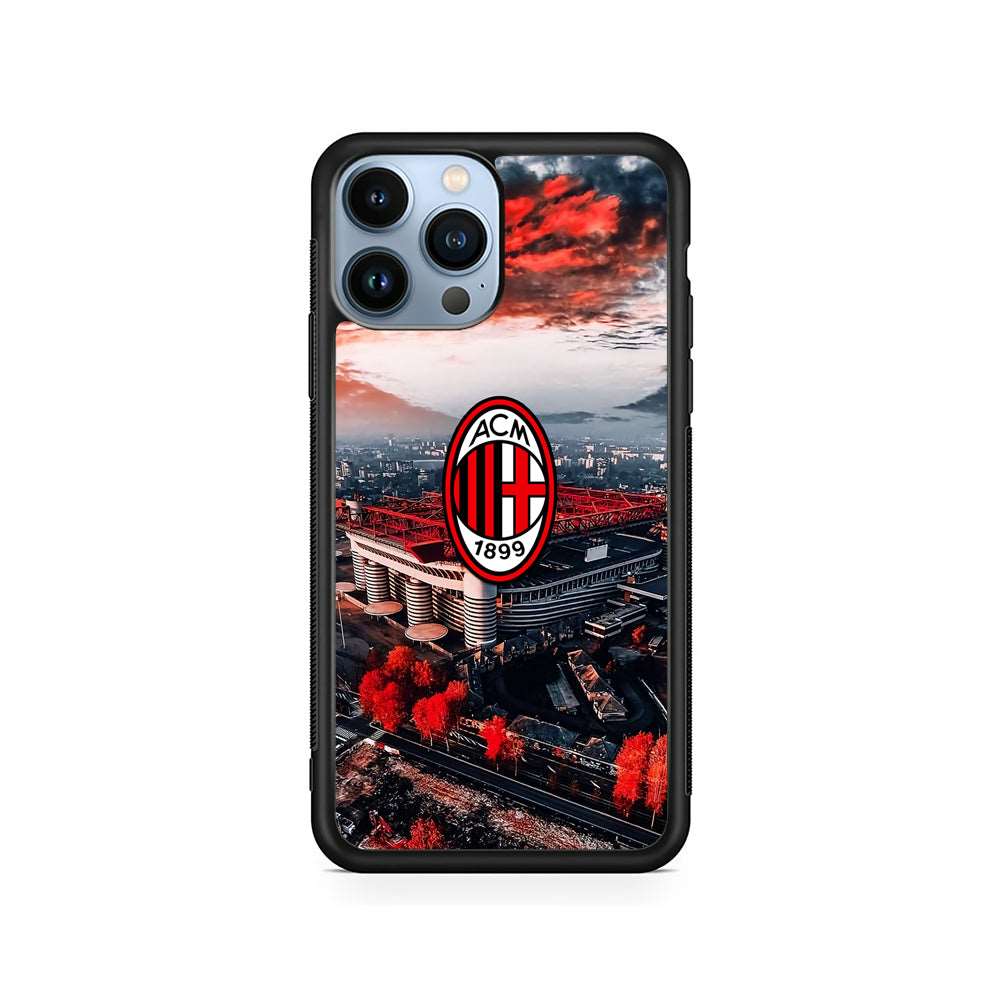 AC Milan San Siro Stadium iPhone 14 Pro Case