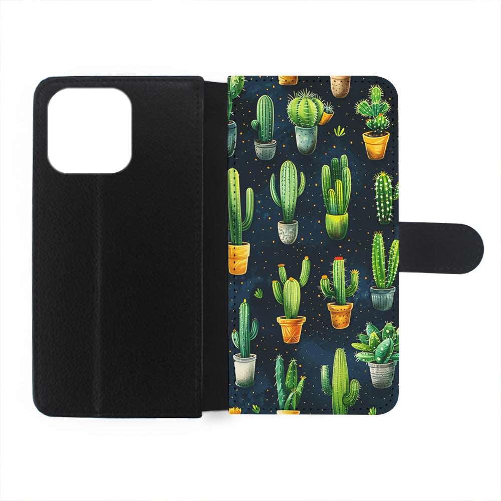 A Collection of Cactus in Pots iPhone 15 Plus Case