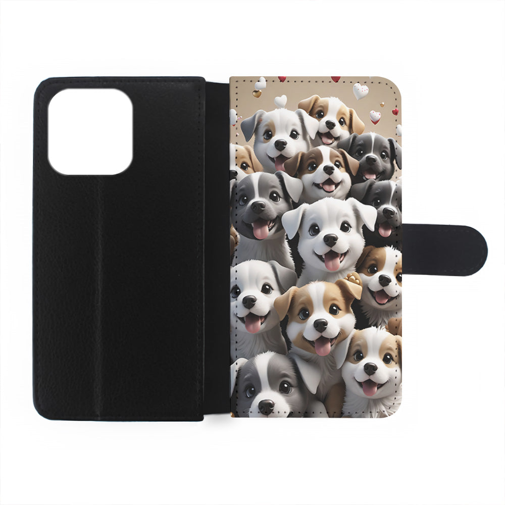 A Group of Cute Puppies Dog iPhone 15 Pro Case