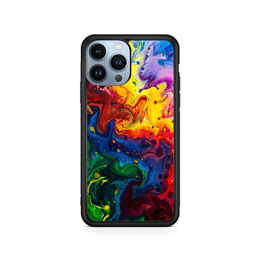 Abstract Liquid Marble Aesthetic iPhone 14 Pro Case