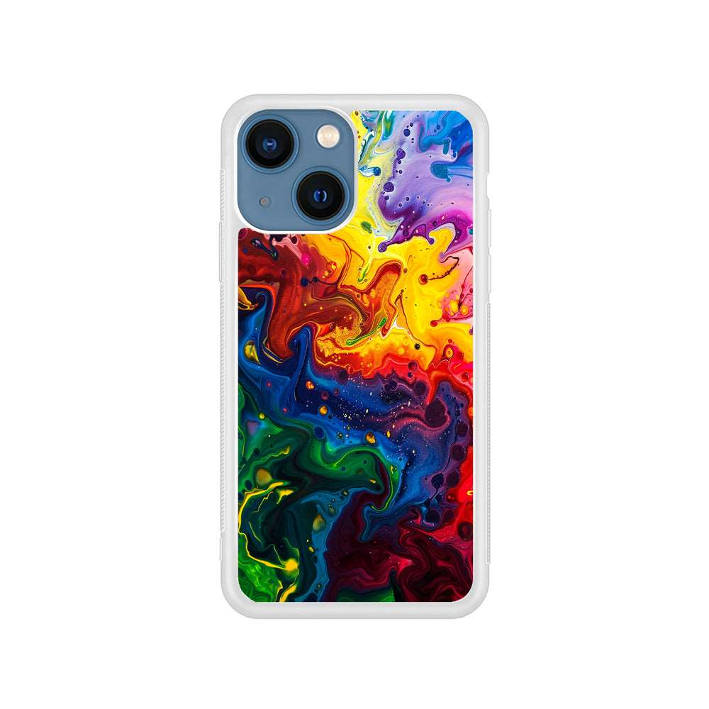 Abstract Liquid Marble Aesthetic iPhone 15 Plus Case