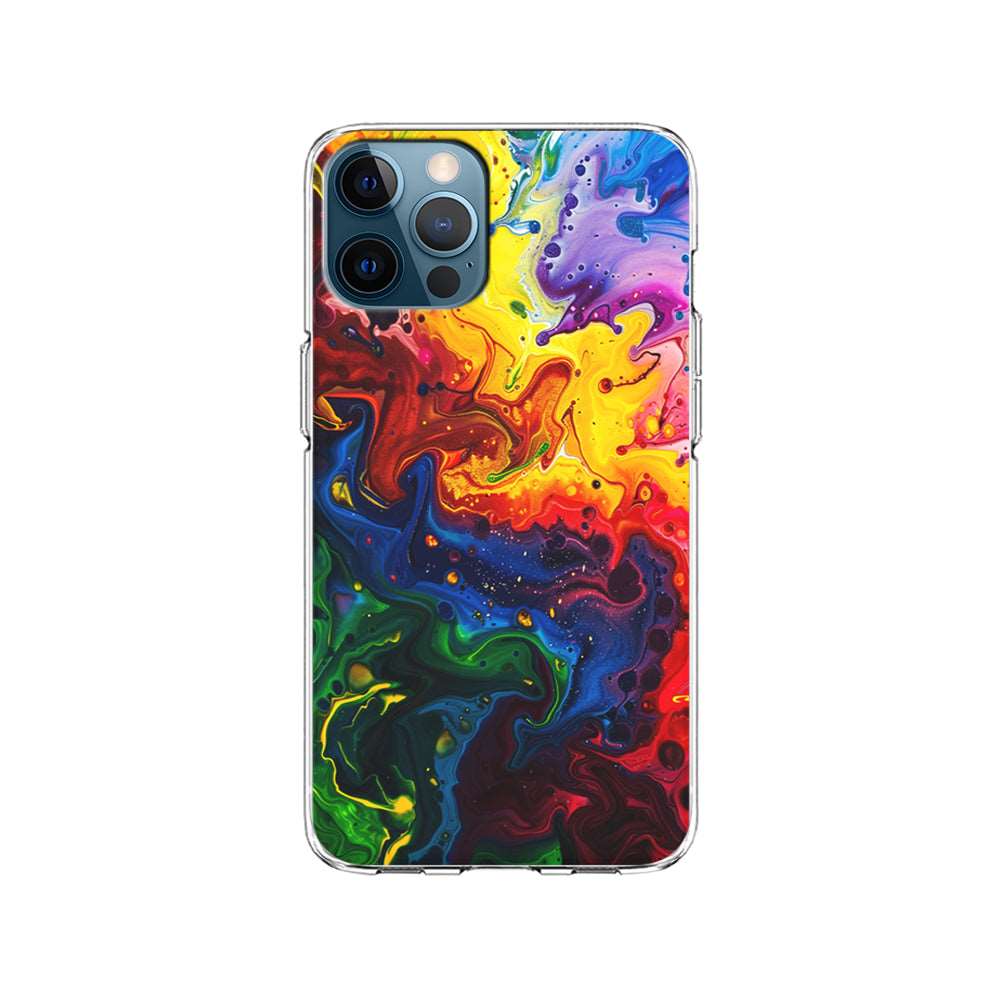 Abstract Liquid Marble Aesthetic iPhone 15 Pro Case