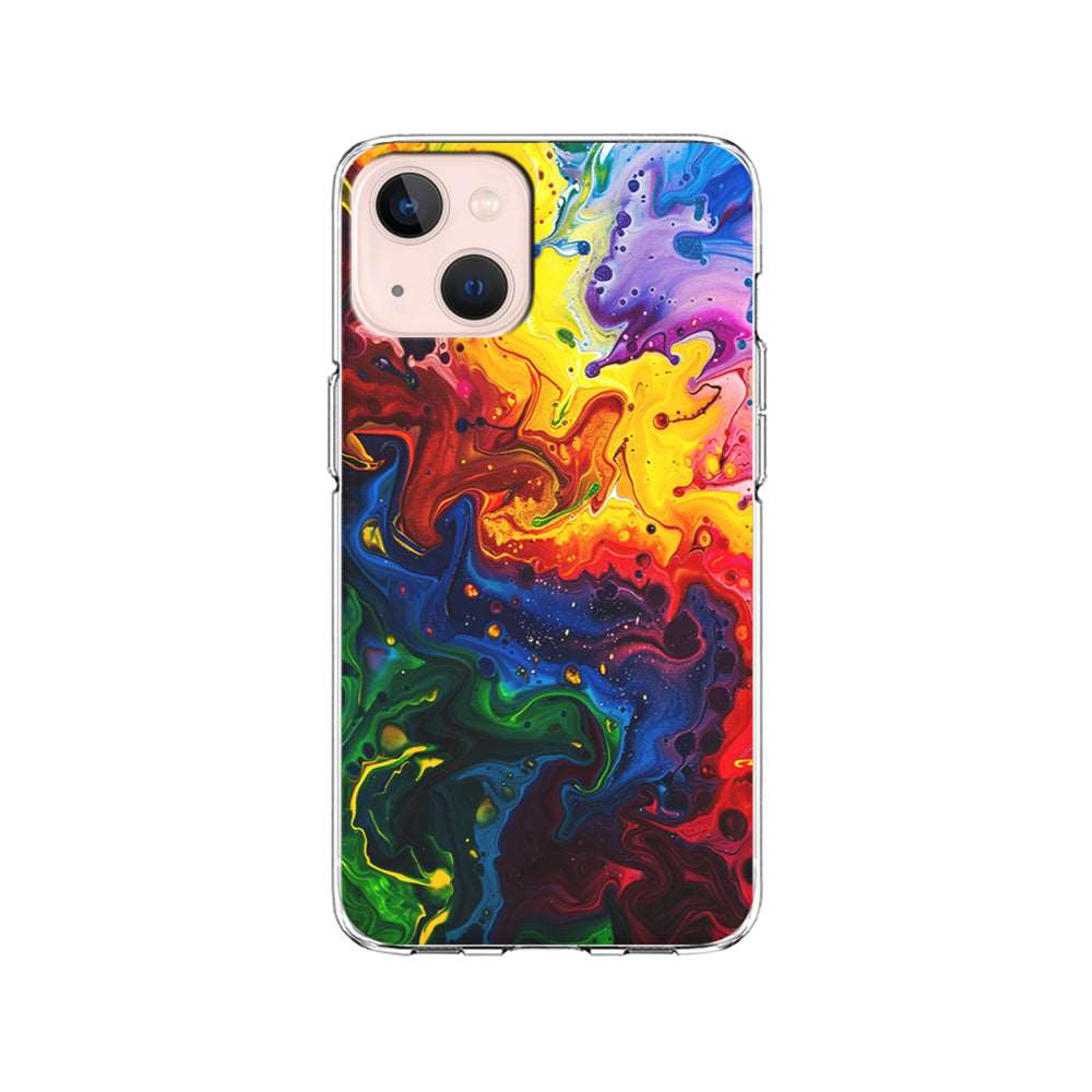 Abstract Liquid Marble Aesthetic iPhone 15 Plus Case