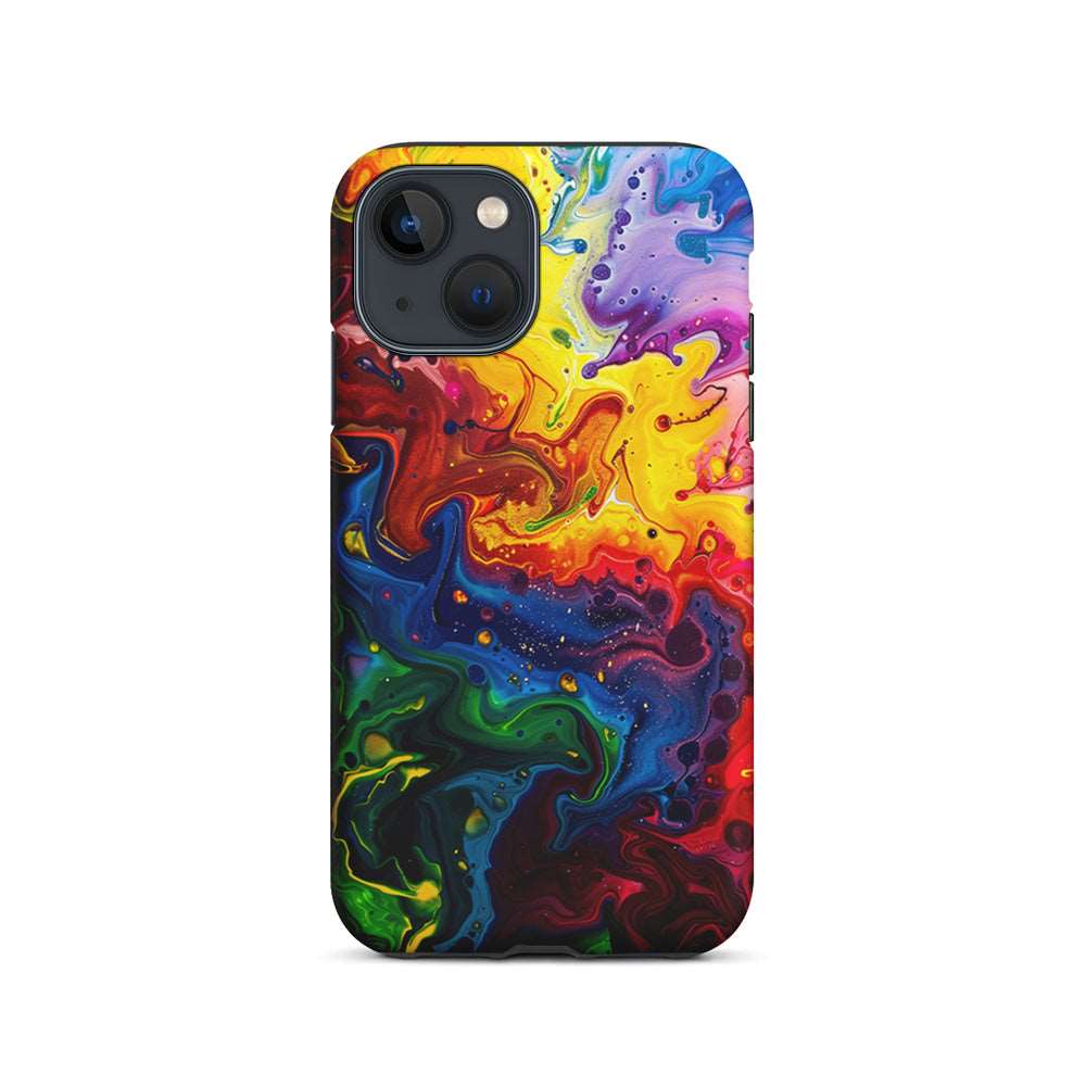 Abstract Liquid Marble Aesthetic iPhone 15 Plus Case