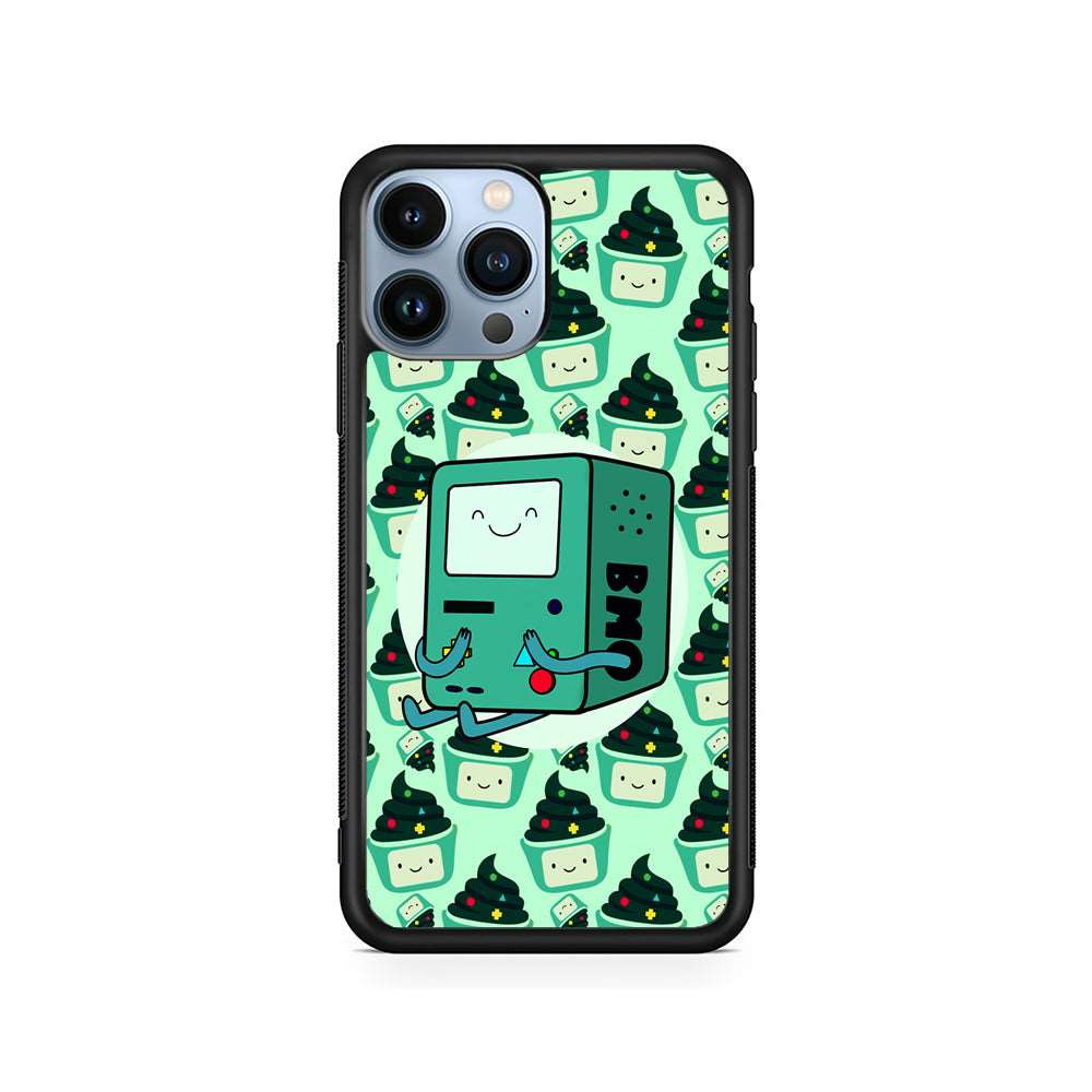 Adventure Time BMO Cartoon iPhone 14 Pro Case