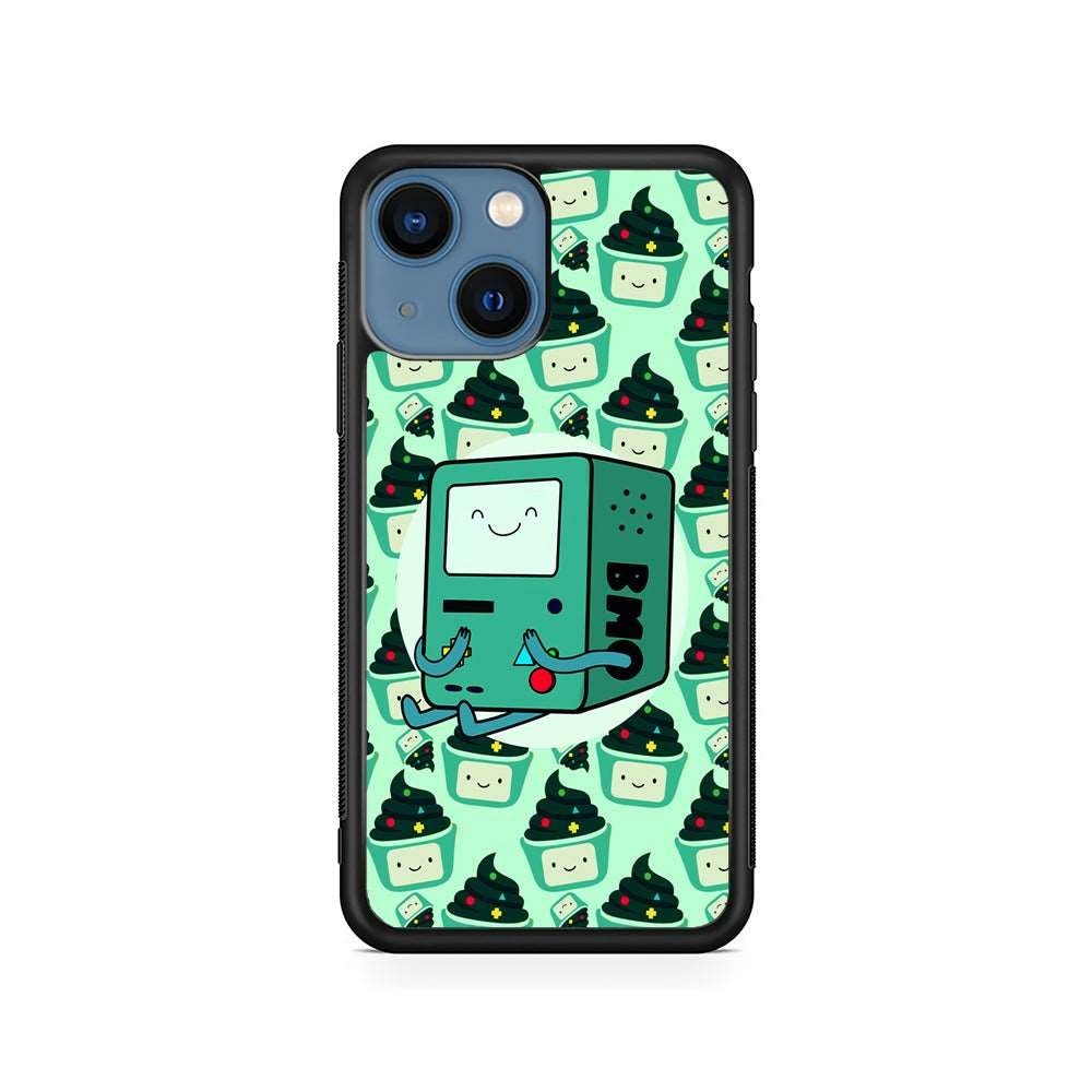 Adventure Time BMO Cartoon iPhone 15 Plus Case