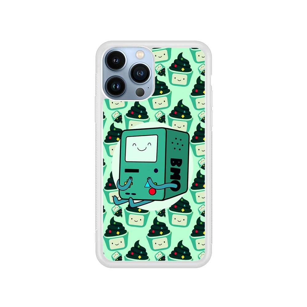 Adventure Time BMO Cartoon iPhone 15 Pro Case