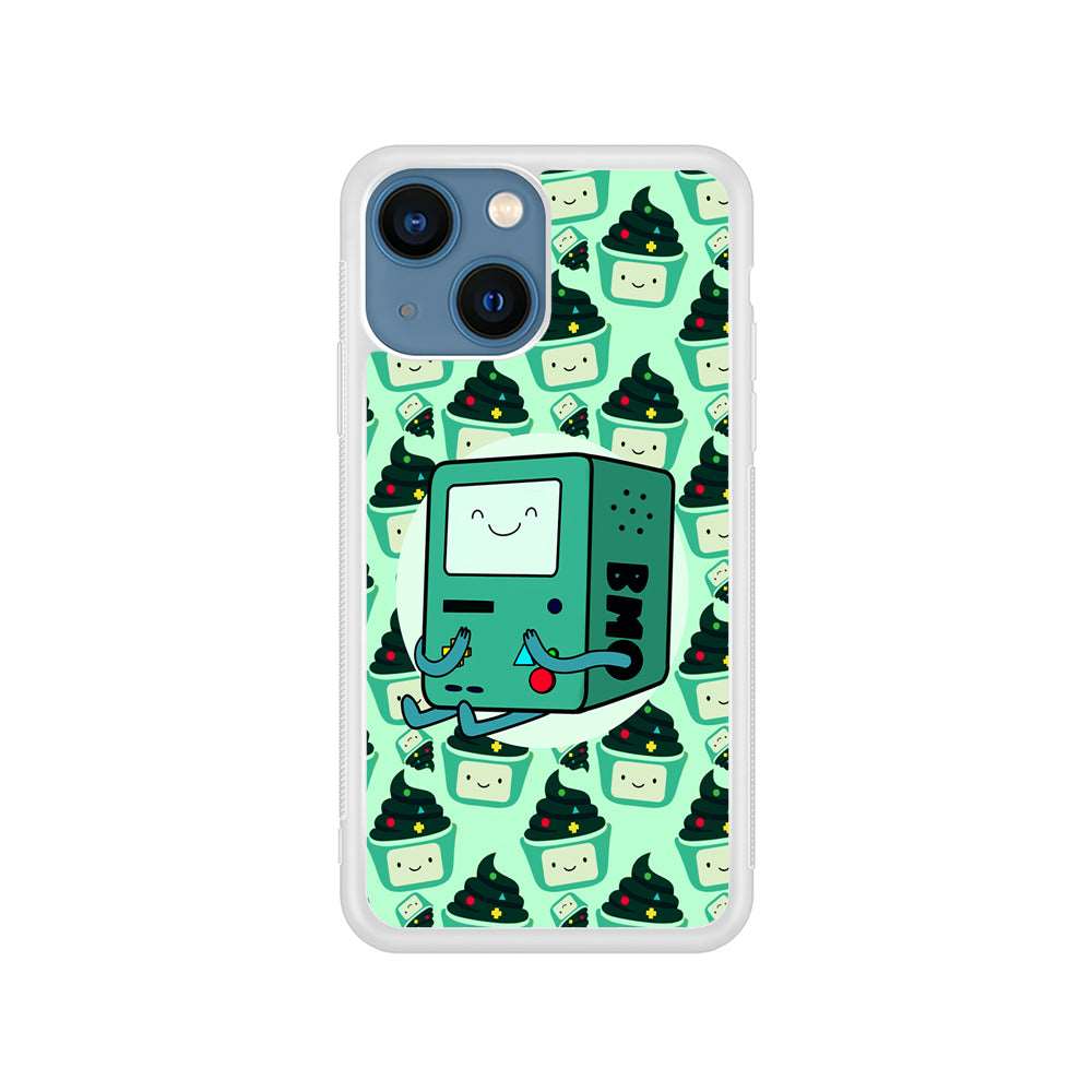 Adventure Time BMO Cartoon iPhone 15 Plus Case