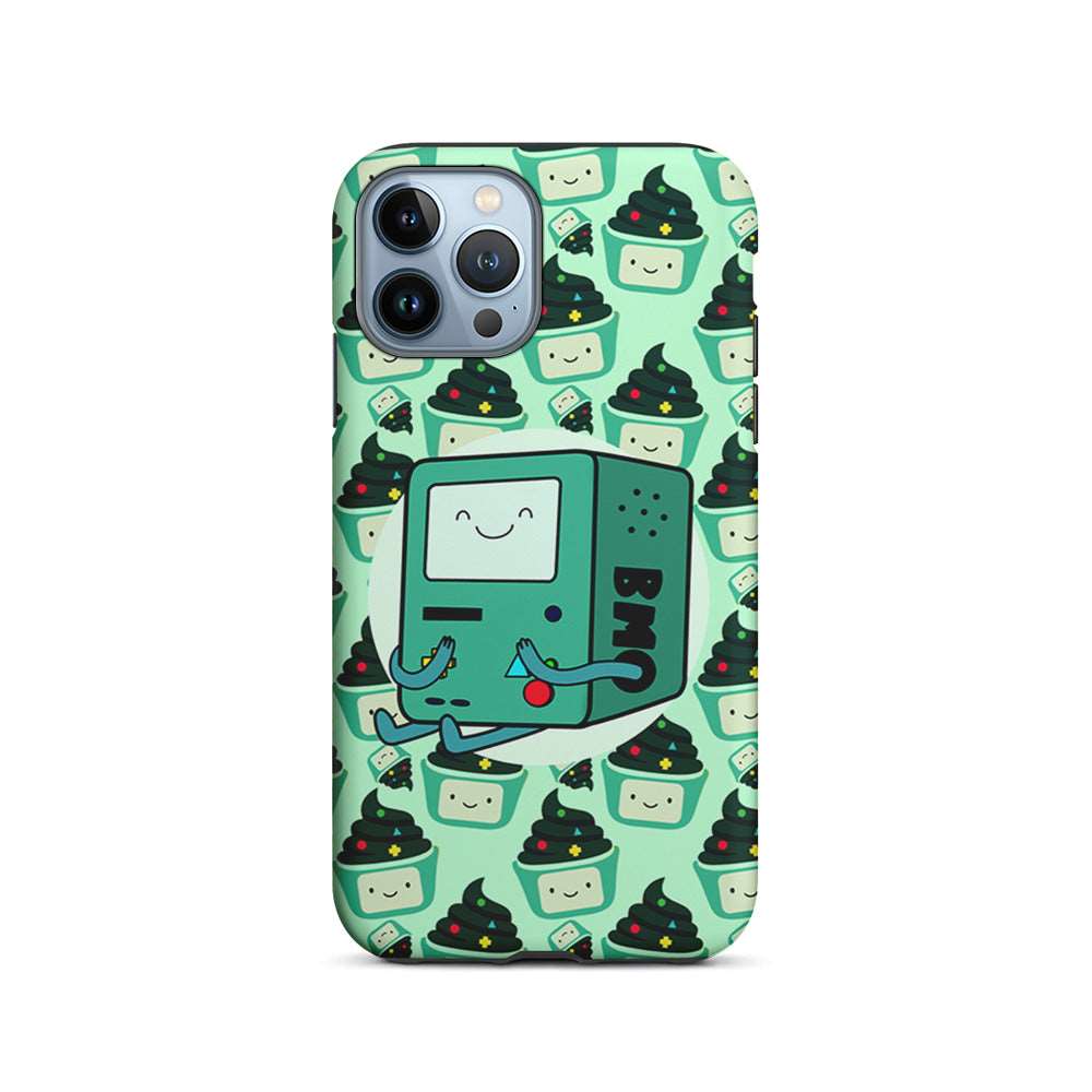 Adventure Time BMO Cartoon iPhone 15 Pro Case