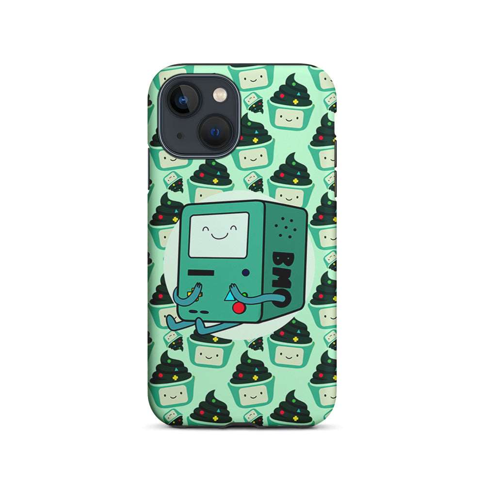 Adventure Time BMO Cartoon iPhone 15 Plus Case