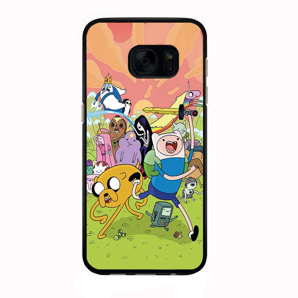 Adventure Time Character Samsung Galaxy S7 Edge Case