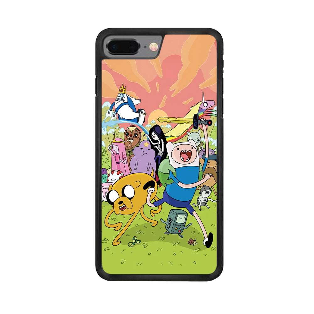 Adventure Time Character iPhone 8 Plus Case