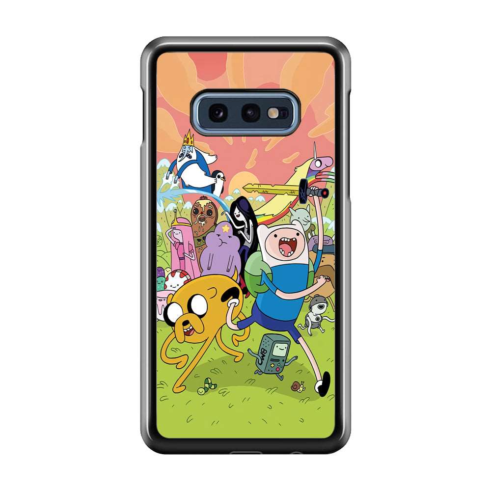 Adventure Time Character Samsung Galaxy S10E Case