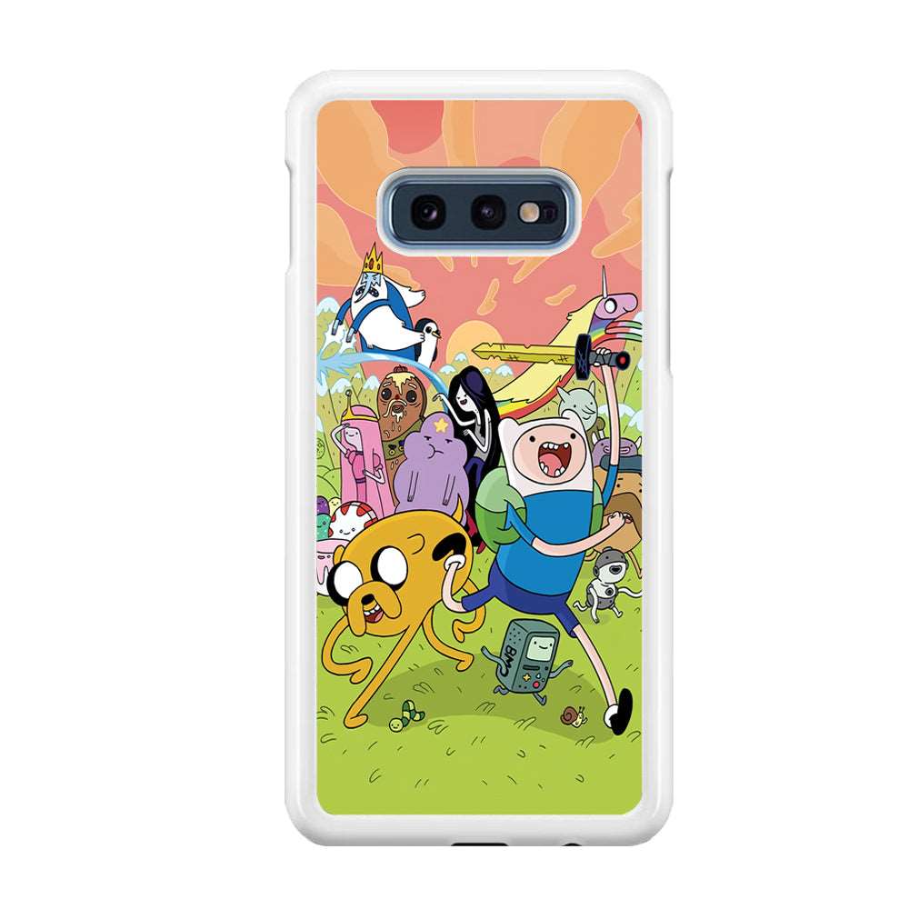 Adventure Time Character Samsung Galaxy S10E Case