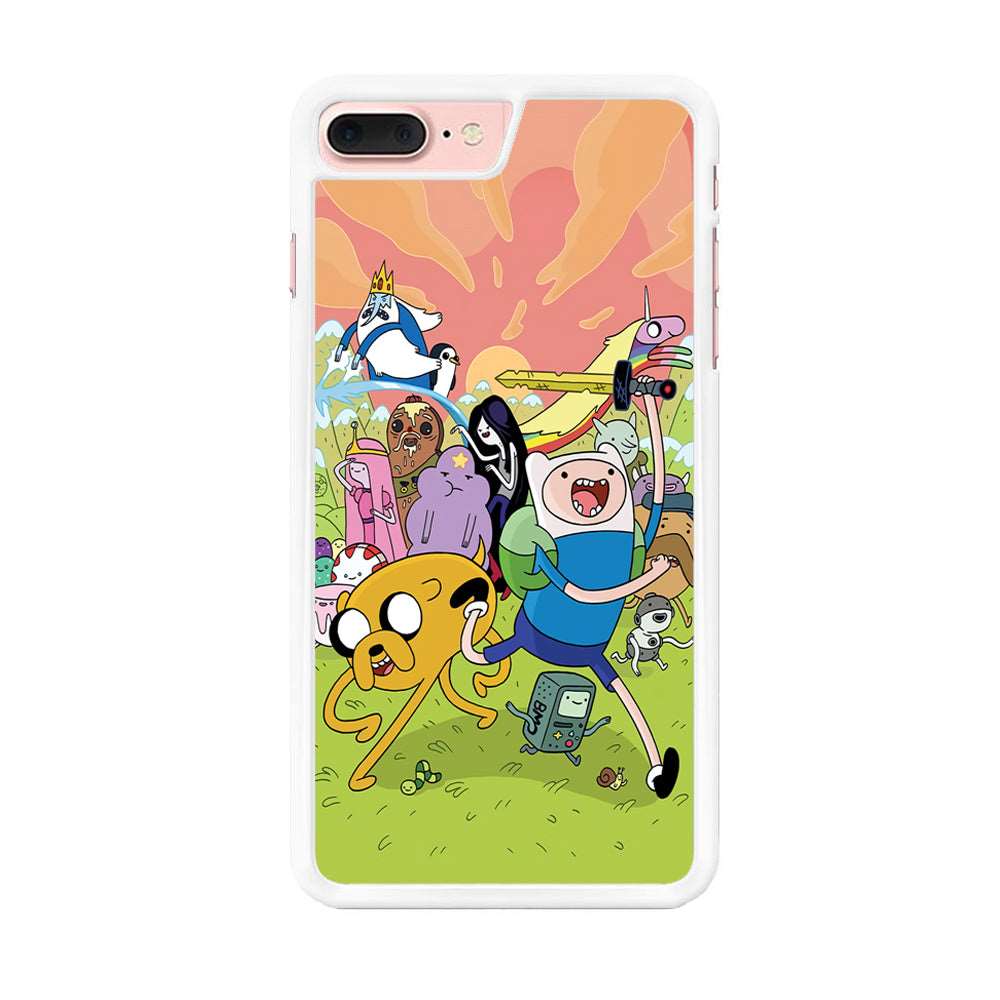 Adventure Time Character iPhone 8 Plus Case