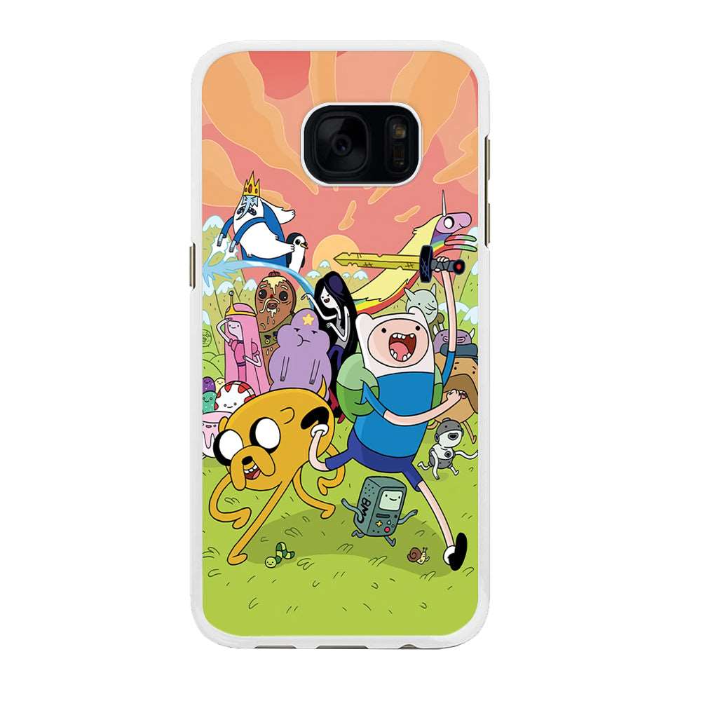 Adventure Time Character Samsung Galaxy S7 Edge Case