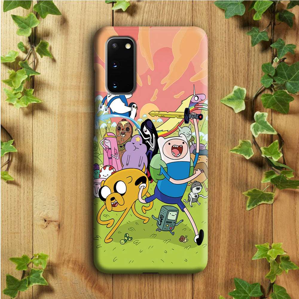 Adventure Time Character Samsung Galaxy S20 Case