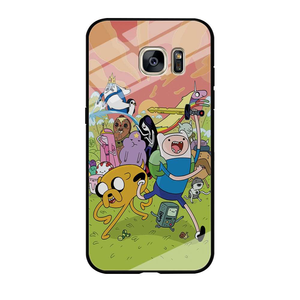 Adventure Time Character Samsung Galaxy S7 Edge Case