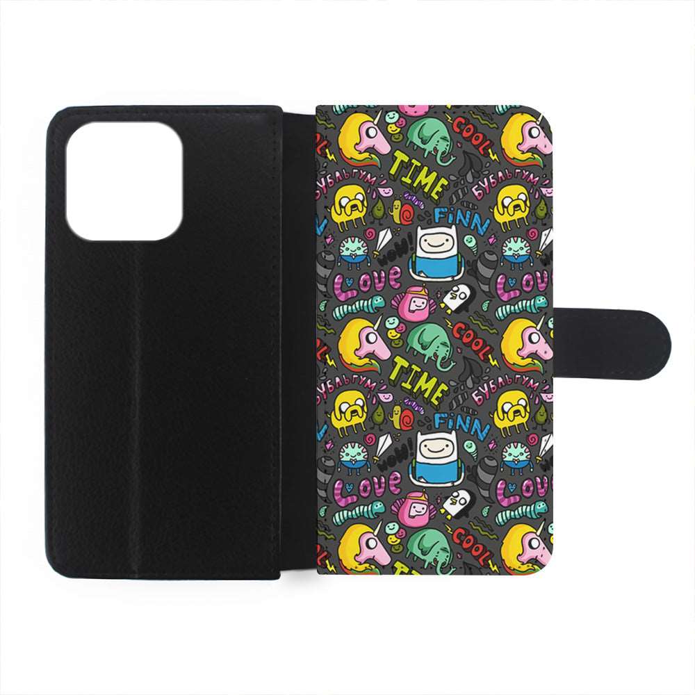 Adventure Time Pattern iPhone 14 Pro Case