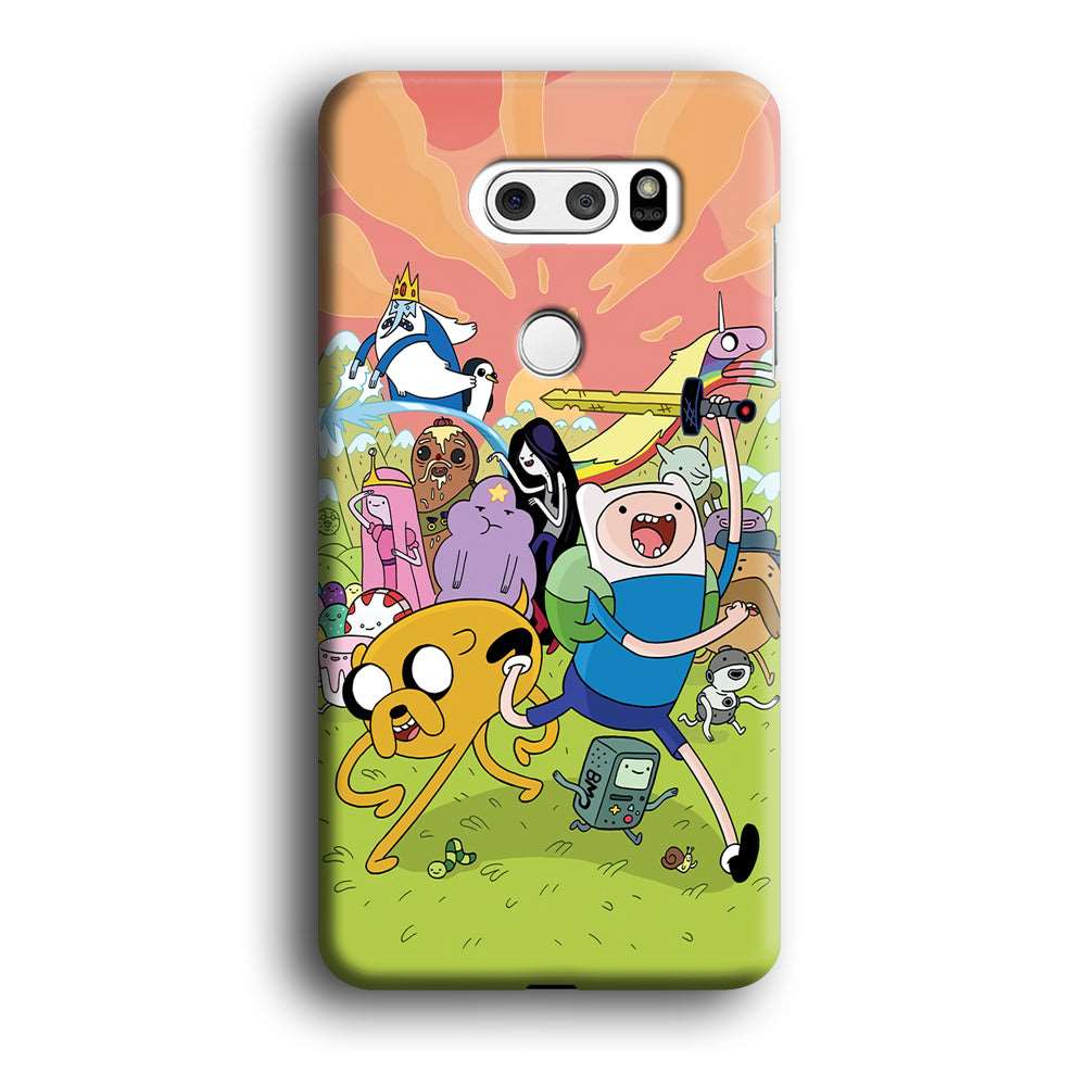 Adventure Time Character LG V30 3D Case