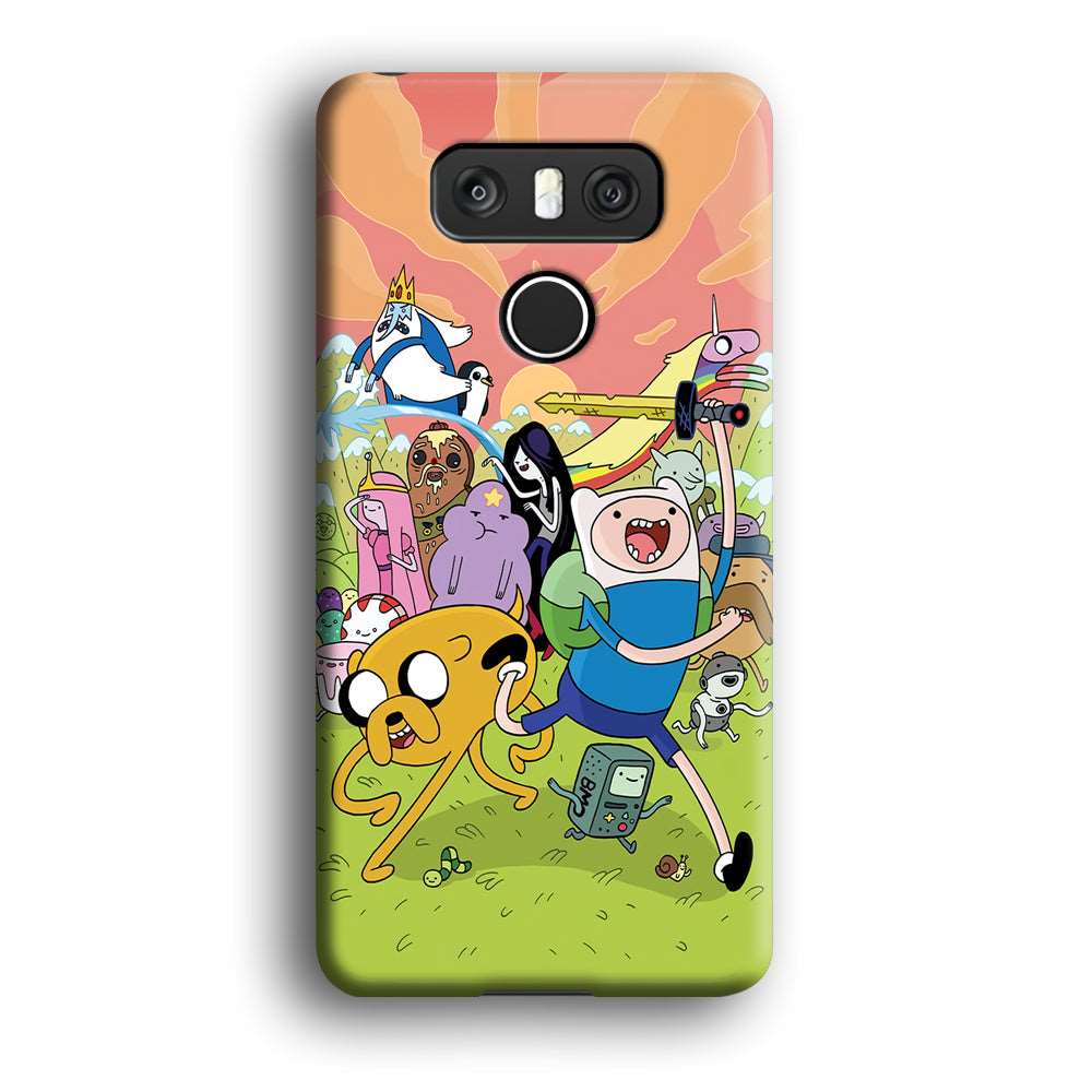 Adventure Time Character LG G6 3D Case