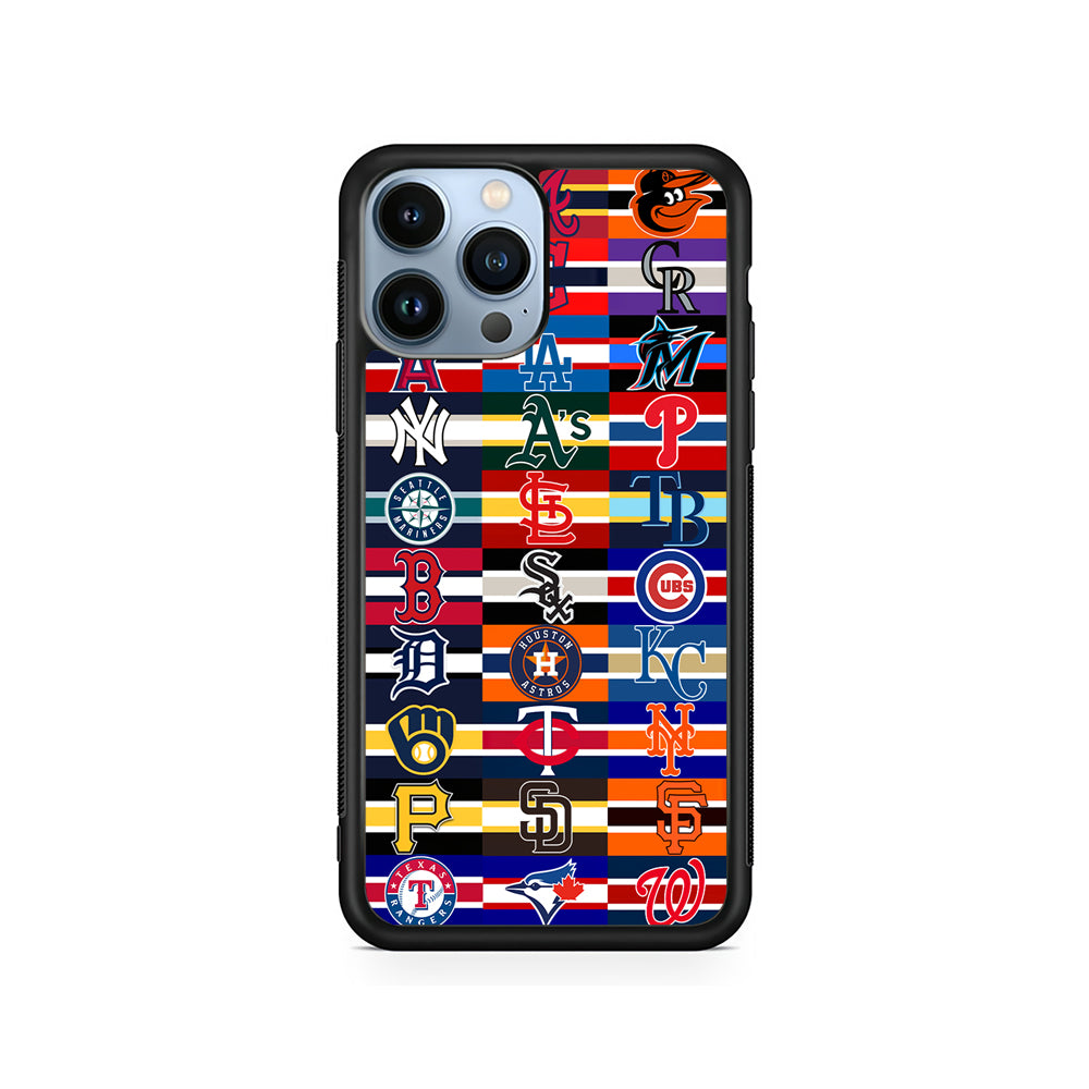 All MLB Teams Jersey iPhone 15 Pro Case