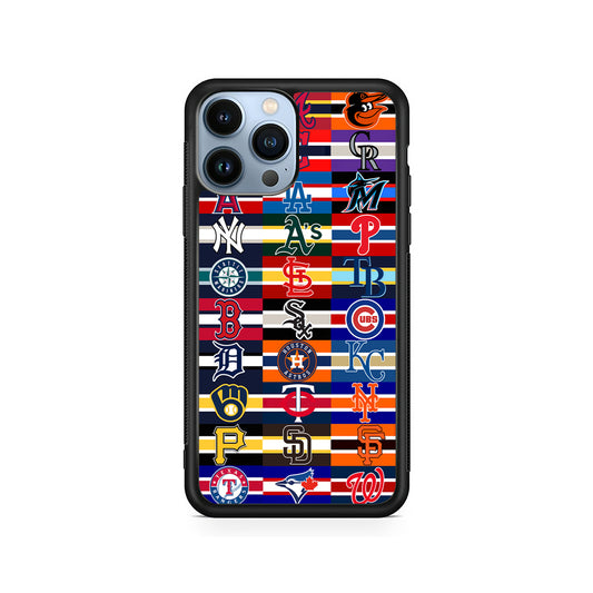 All MLB Teams Jersey iPhone 15 Pro Case