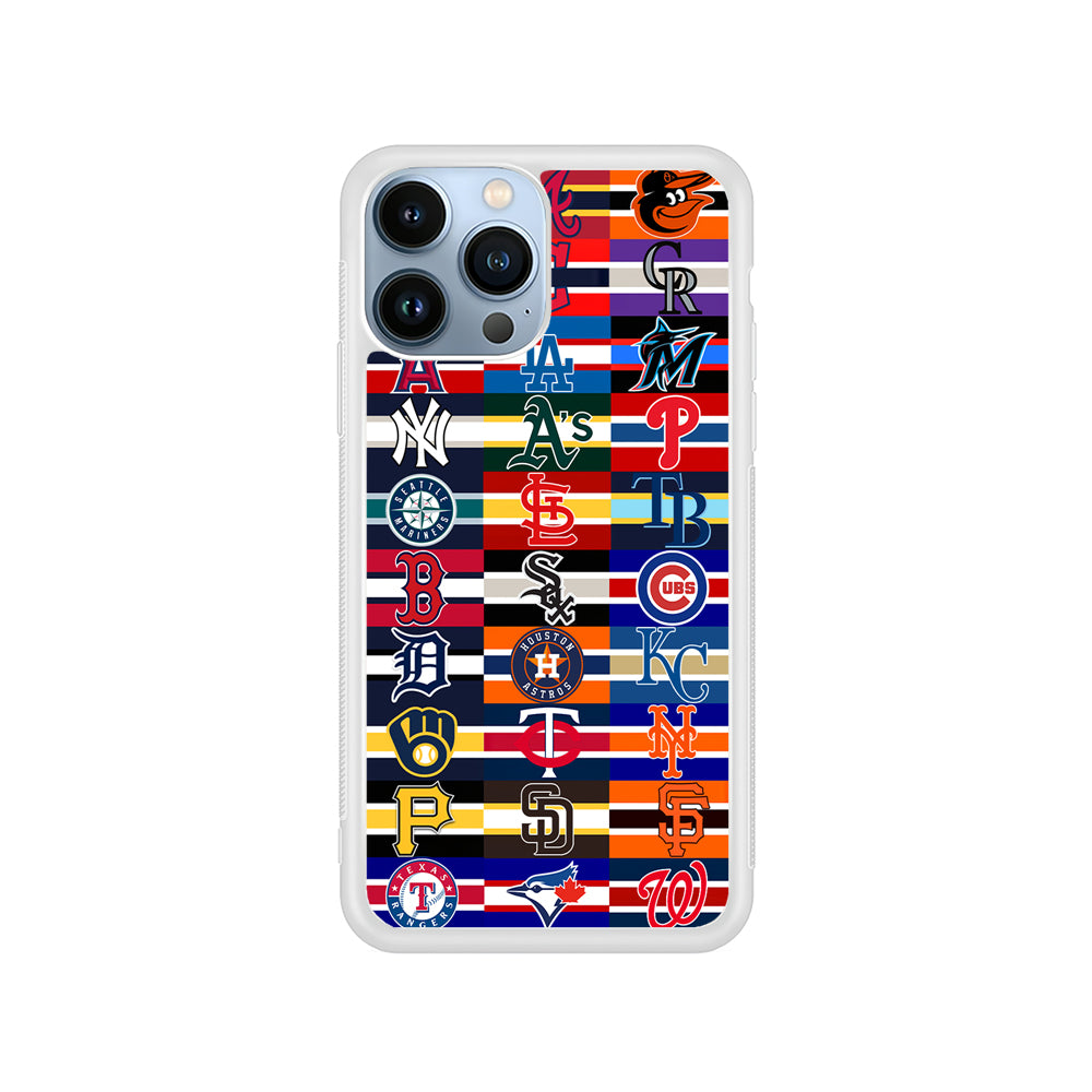 All MLB Teams Jersey iPhone 15 Pro Case