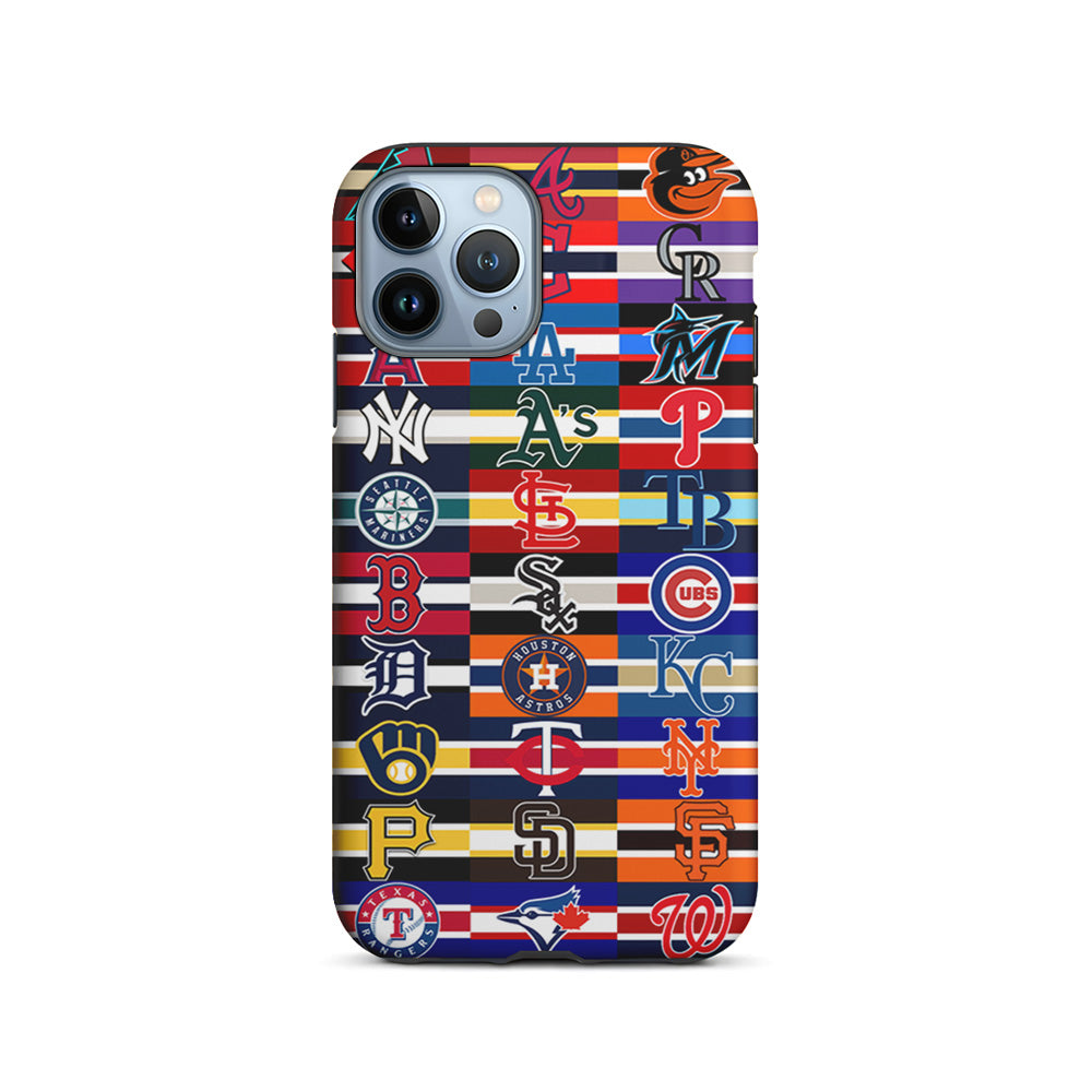 All MLB Teams Jersey iPhone 15 Pro Case