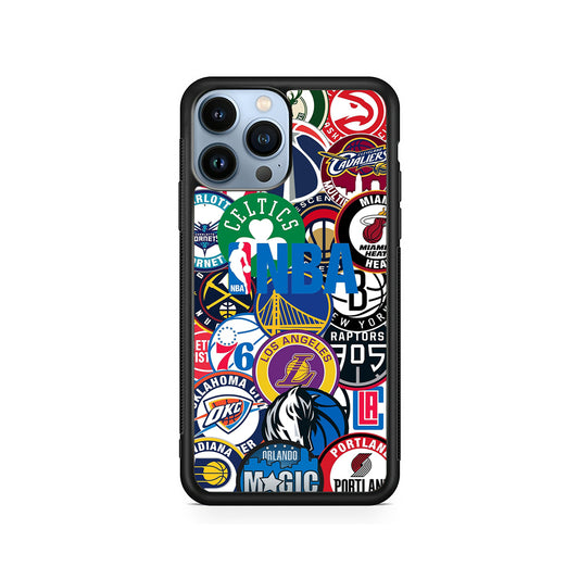 All NBA Basketball Teams iPhone 14 Pro Case