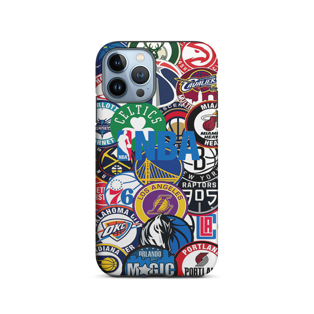 All NBA Basketball Teams iPhone 14 Pro Case