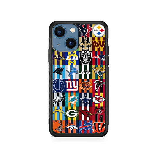 All NFL Football Logo iPhone 15 Plus Case