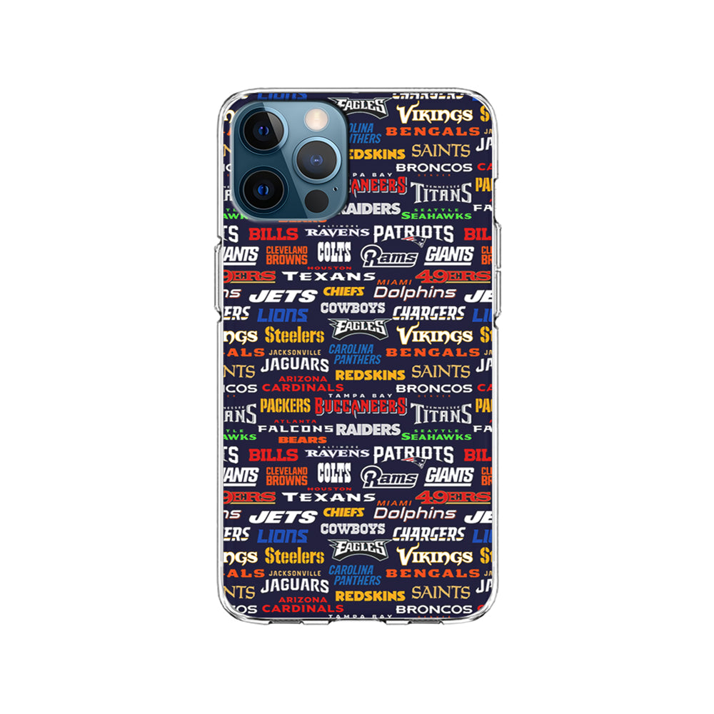 All NFL Football Teams iPhone 15 Pro Case