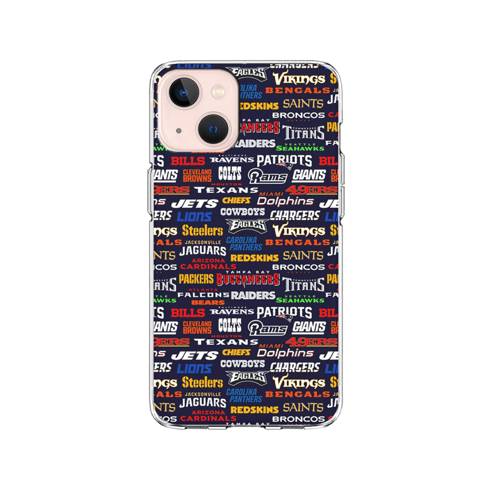 All NFL Football Teams iPhone 15 Plus Case