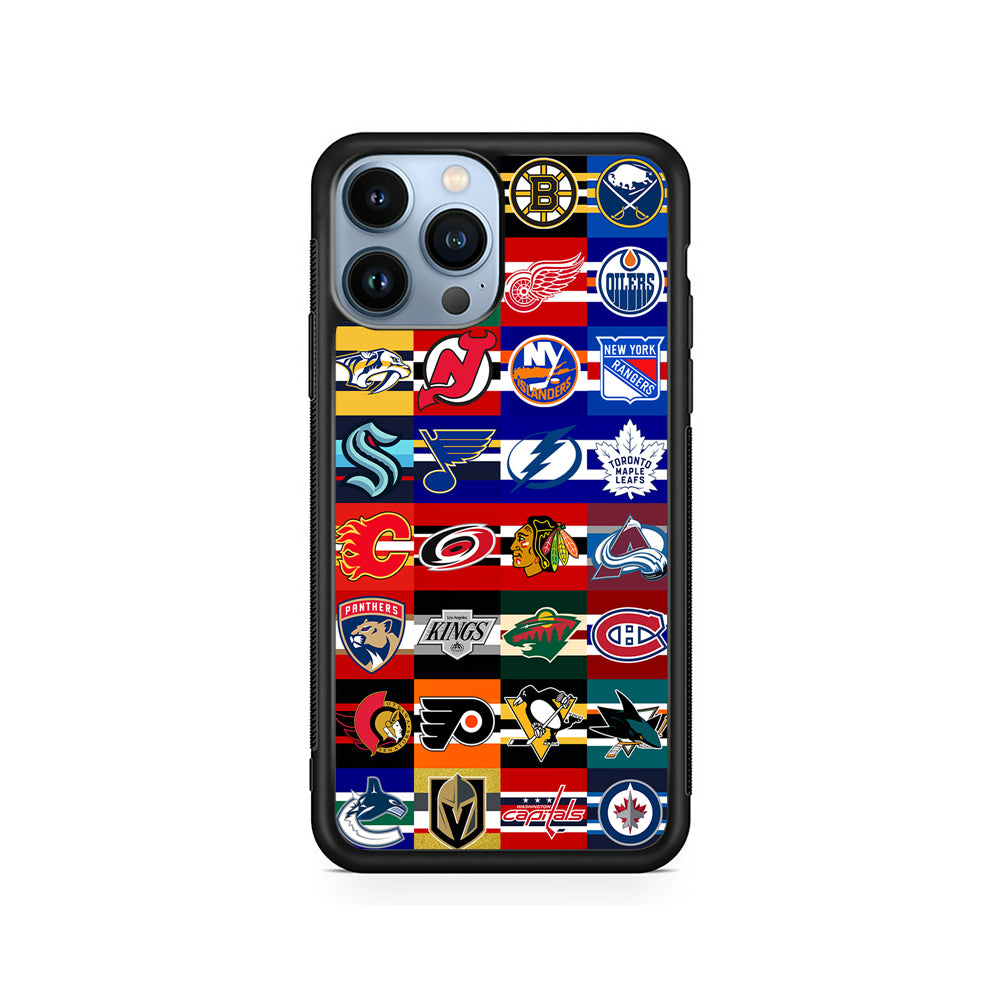 All NHL Teams Jersey iPhone 15 Pro Case