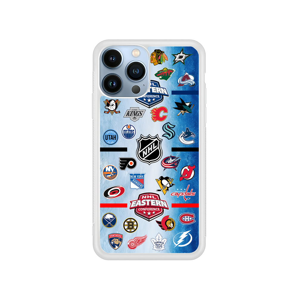 All NHL Teams Logo iPhone 15 Pro Case