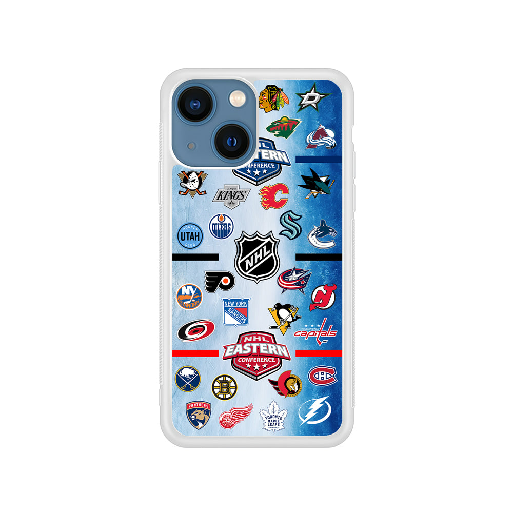 All NHL Teams Logo iPhone 15 Plus Case