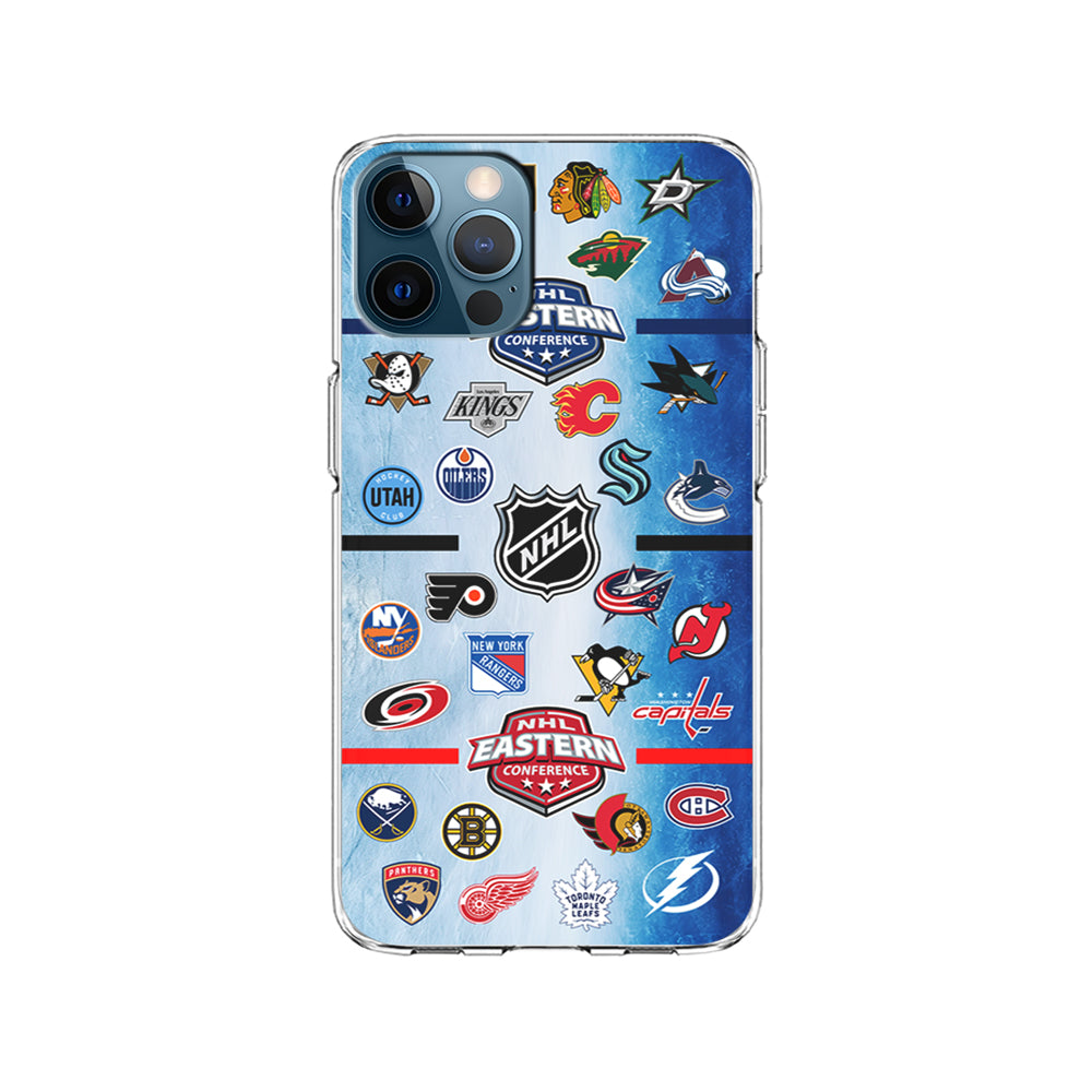 All NHL Teams Logo iPhone 15 Pro Case