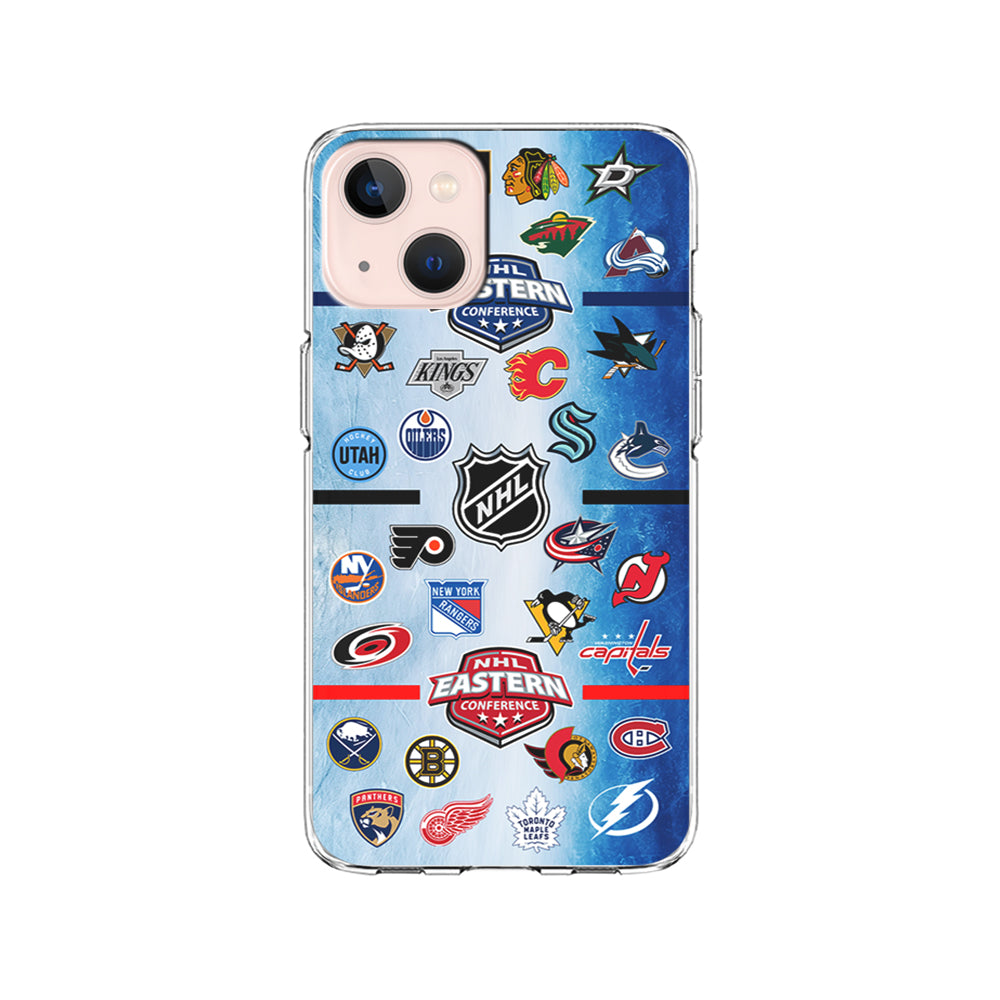 All NHL Teams Logo iPhone 15 Plus Case