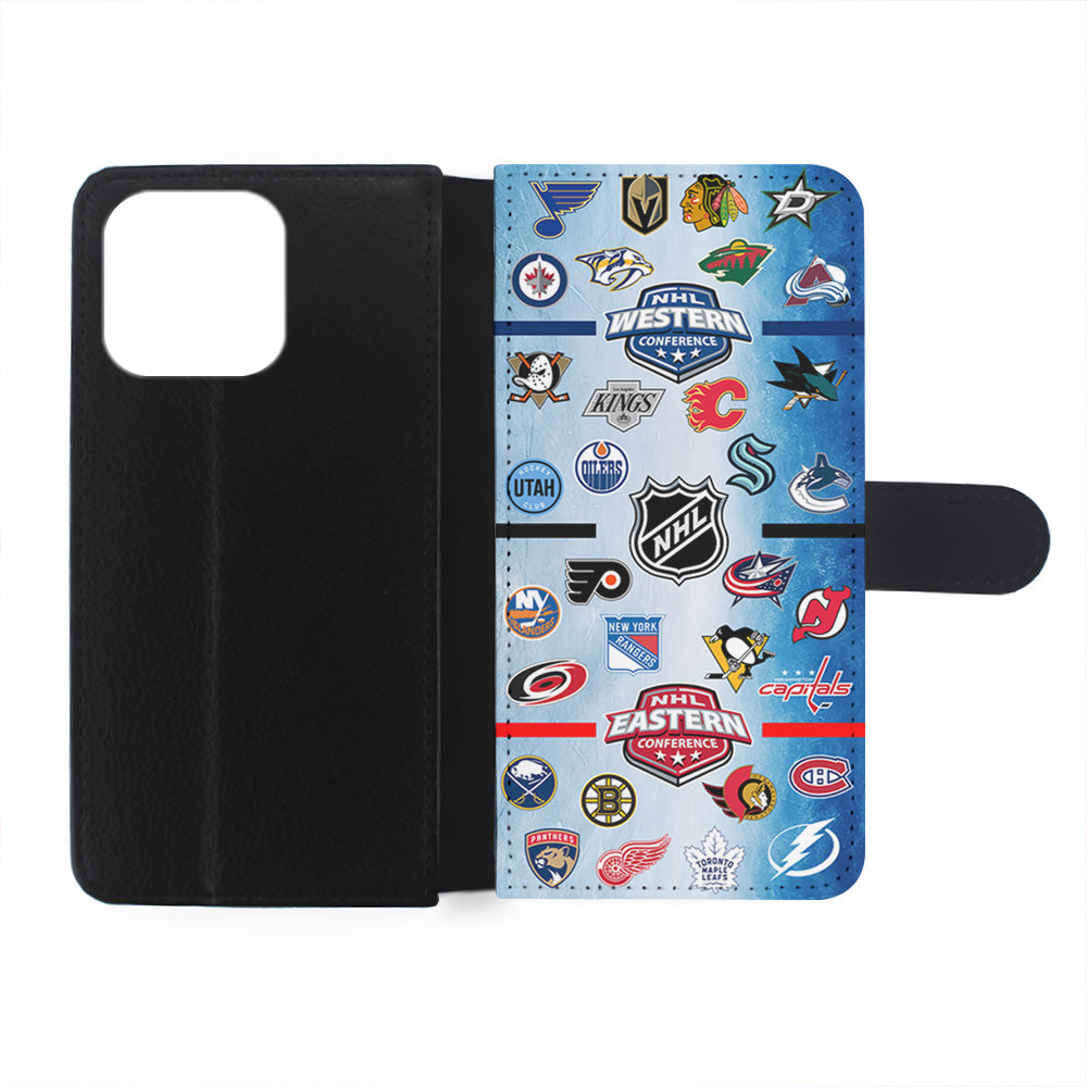 All NHL Teams Logo iPhone 15 Pro Case