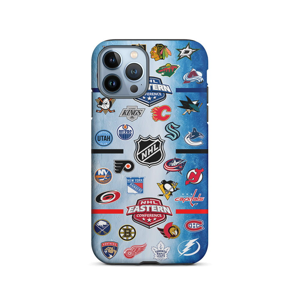 All NHL Teams Logo iPhone 15 Pro Case