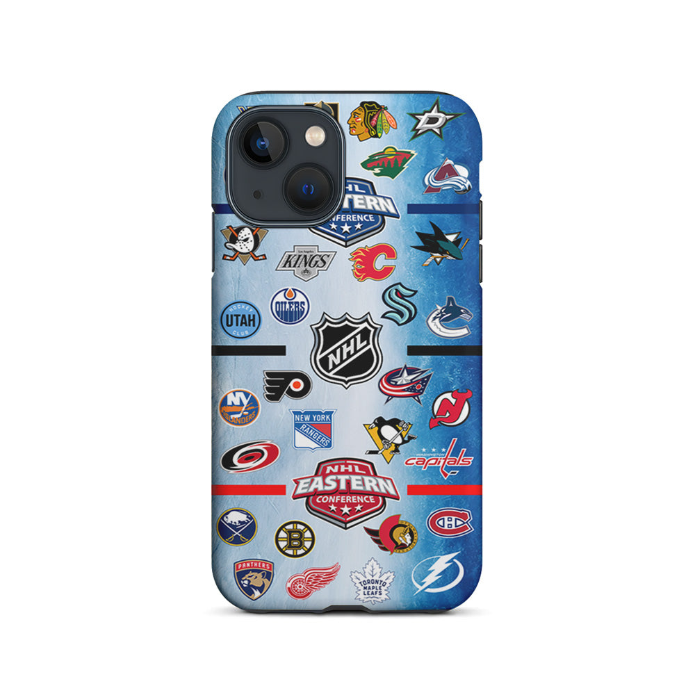 All NHL Teams Logo iPhone 15 Plus Case