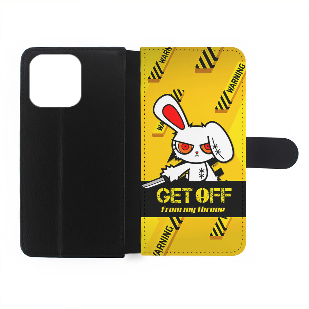 Angry Bunny Throne iPhone 15 Plus Case