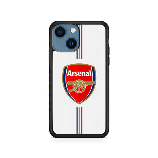 Arsenal Emblem Stripe Line iPhone 14 Case