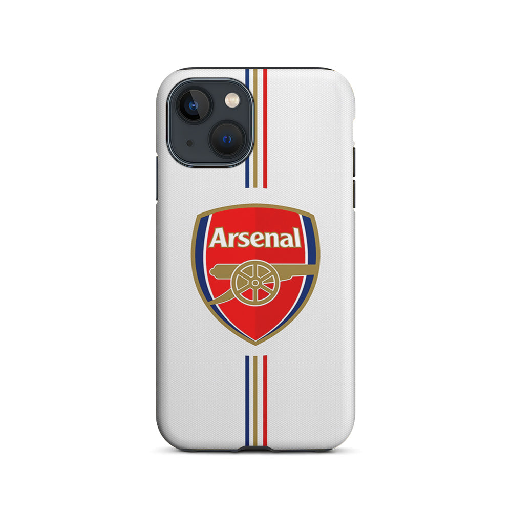 Arsenal Emblem Stripe Line iPhone 14 Case