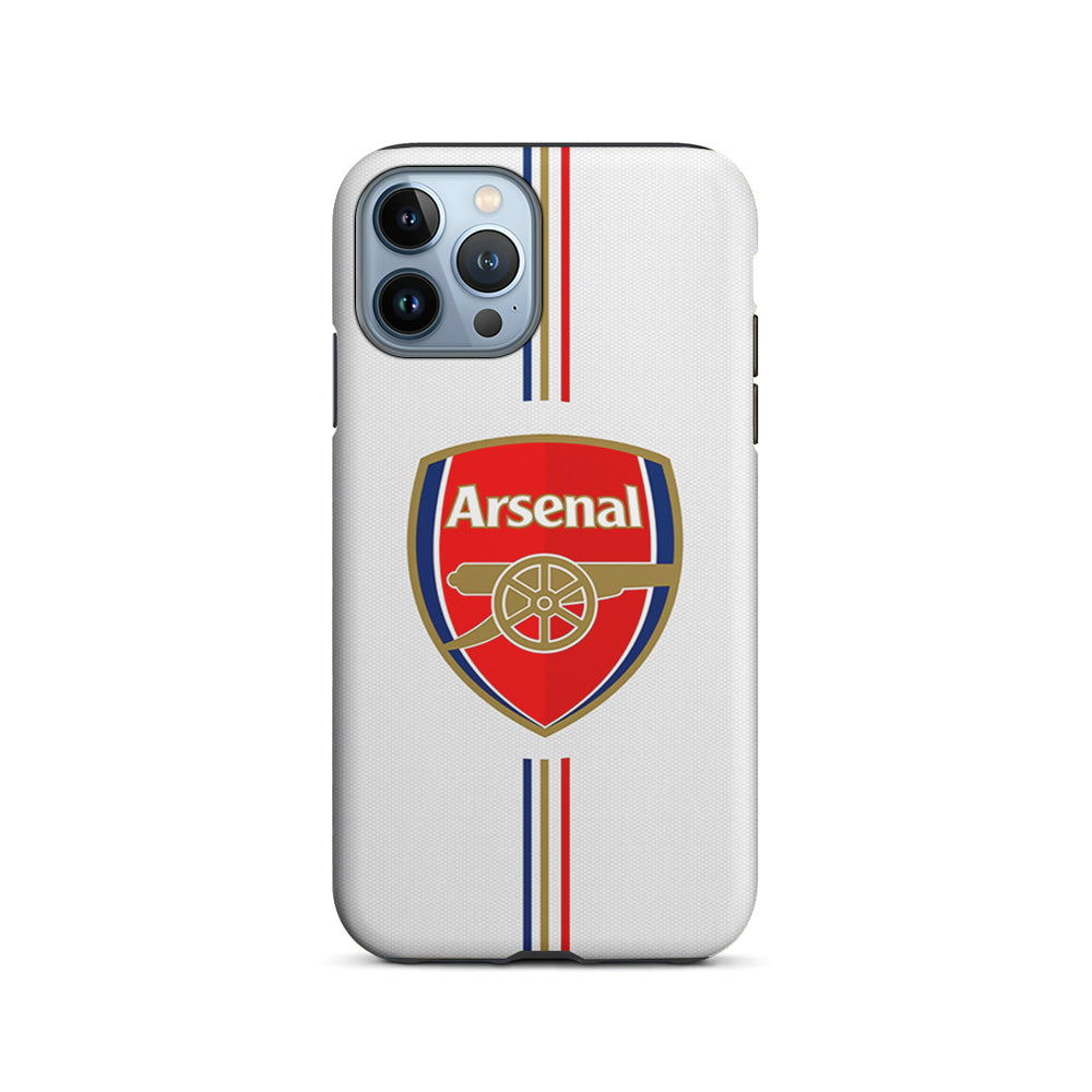 Arsenal Emblem Stripe Line iPhone 14 Pro Case