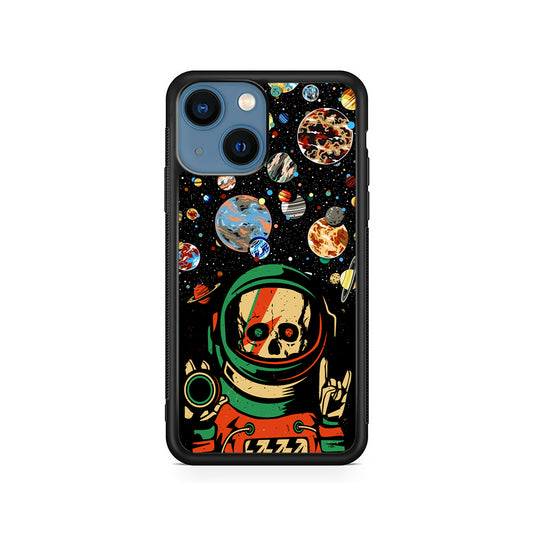 Astro Skull on The Space iPhone 14 Case