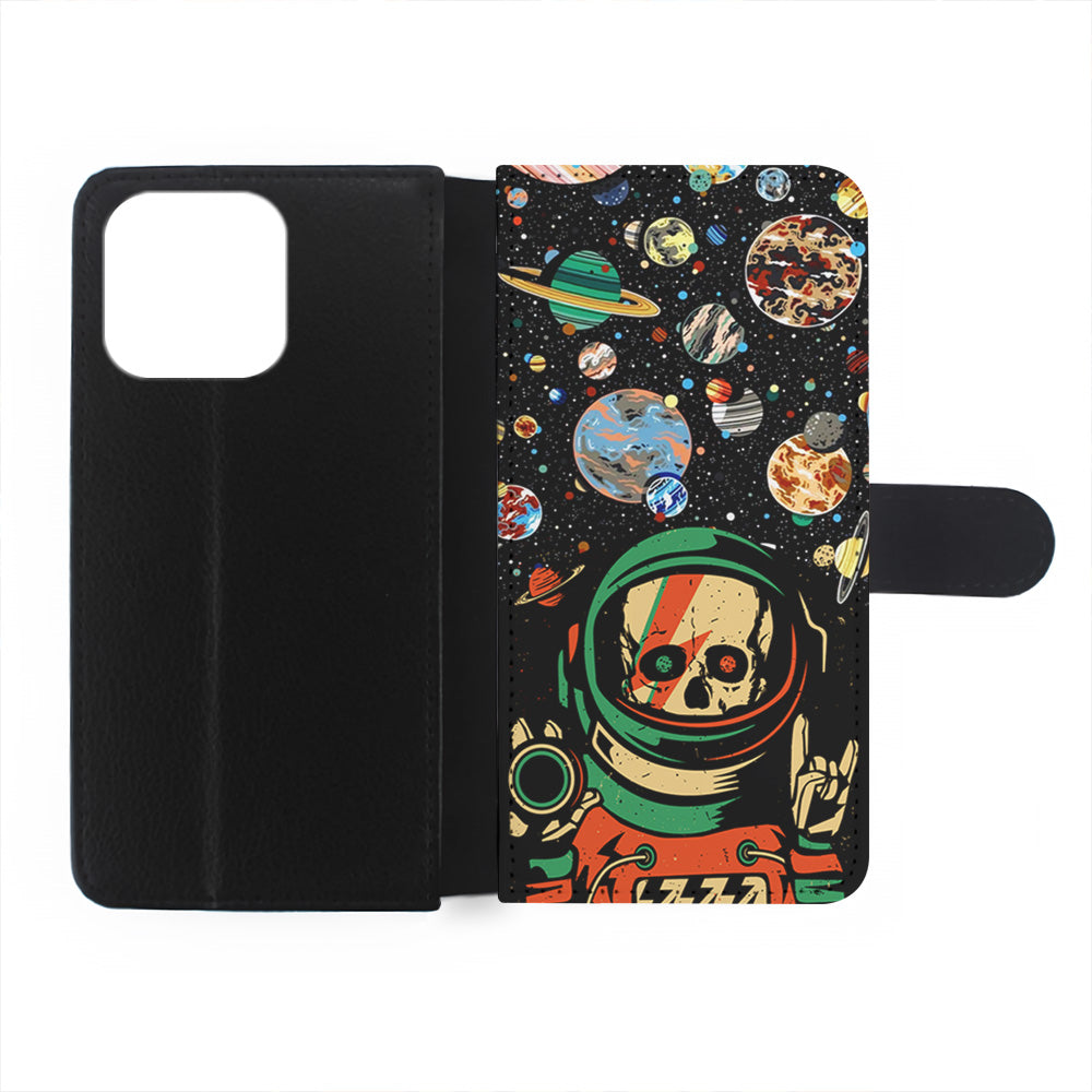 Astro Skull on The Space iPhone 14 Pro Case